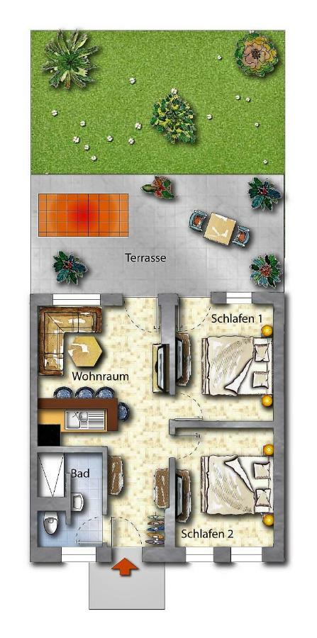 Ferienwohnung Am Muehlstein Lübben Екстериор снимка